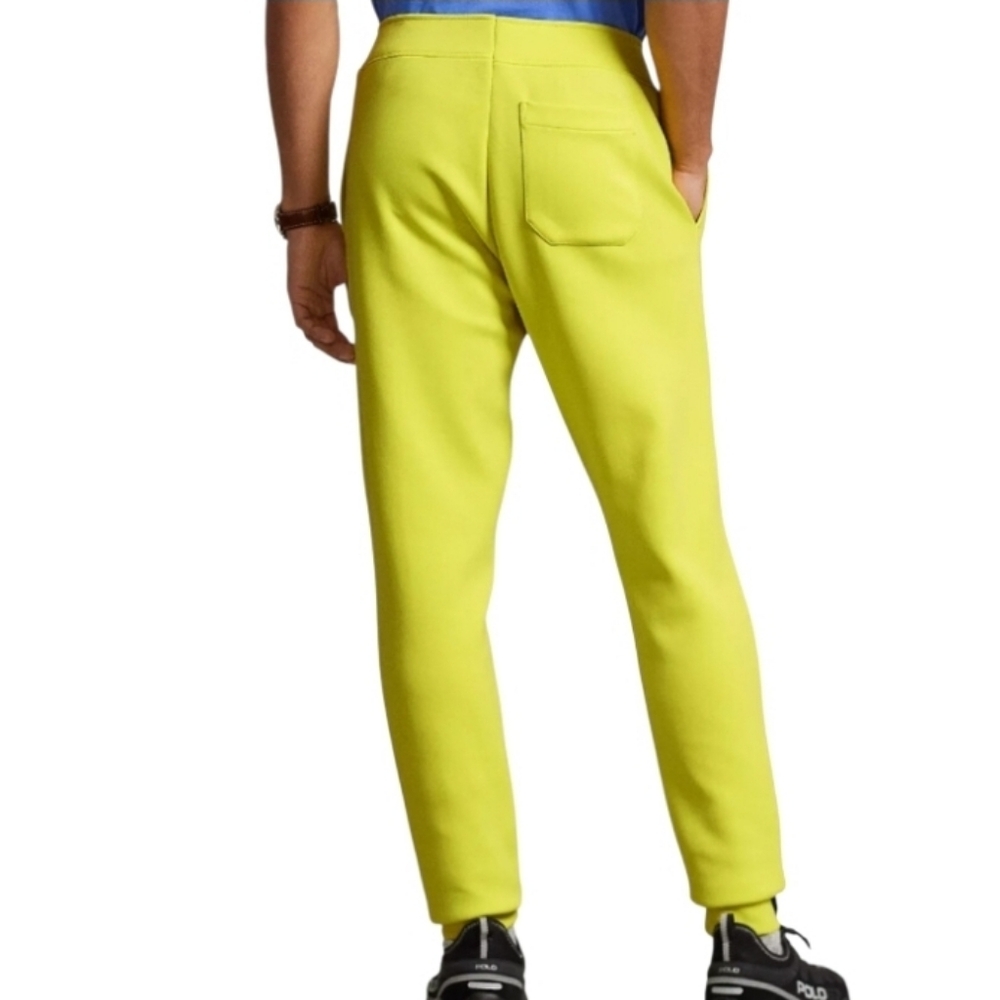 Ralph Lauren Polo Neon embroidered logo double knit jogger sweatpants size 2XLT - Picture 2 of 11